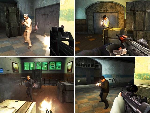 Gunscape (PS4) - Gameplay - Facility (GoldenEye 007 Nintendo 64