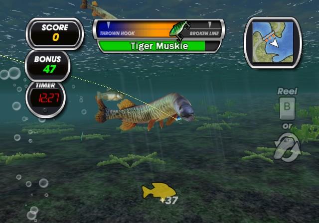Shimano Xtreme Fishing for Wii - New Rod & Reel Screens! - Gaming Nexus